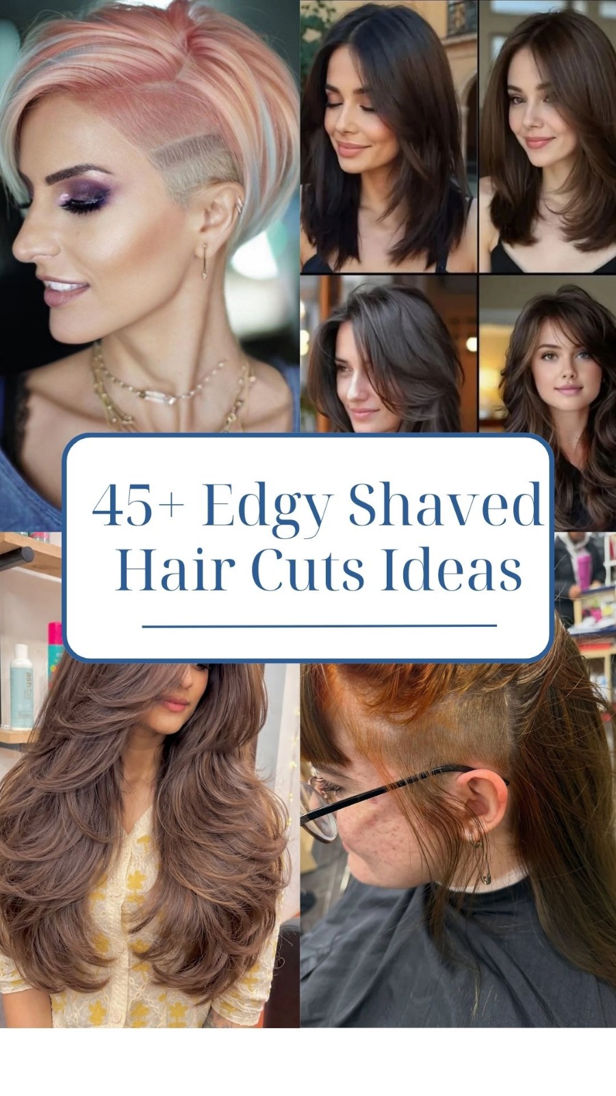 Edgy Shaved Hair Cut Ideas