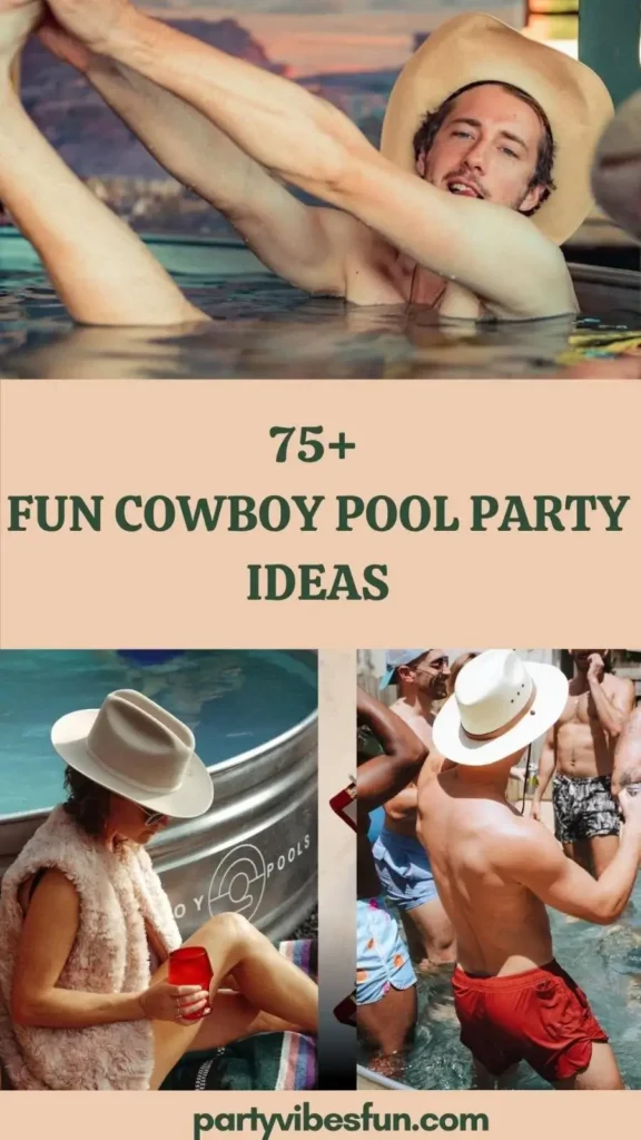 Cowboy Pool Party Ideas