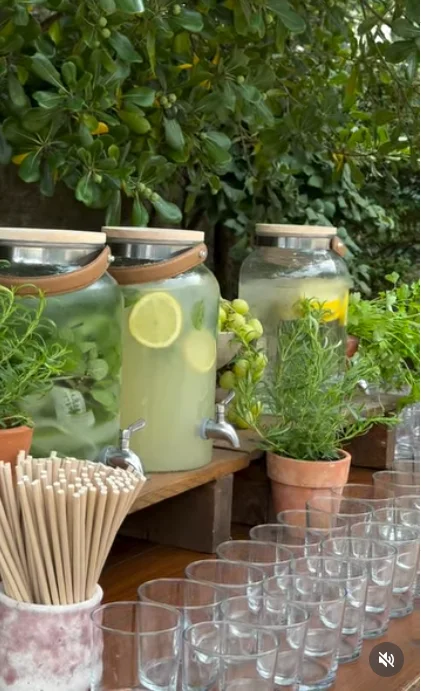 Garden Theme Graduation Party