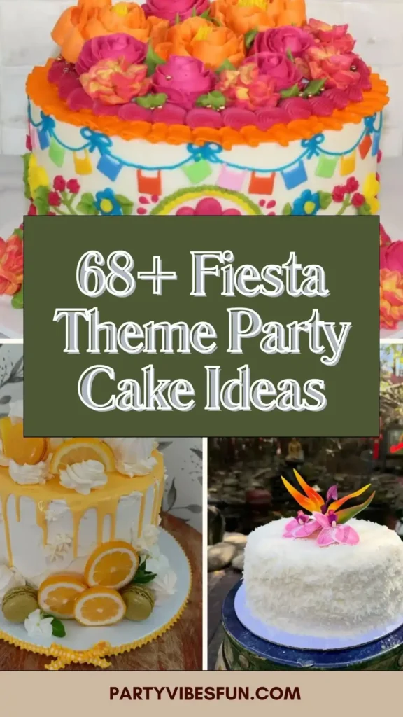 Fiesta Theme Party Cake Ideas