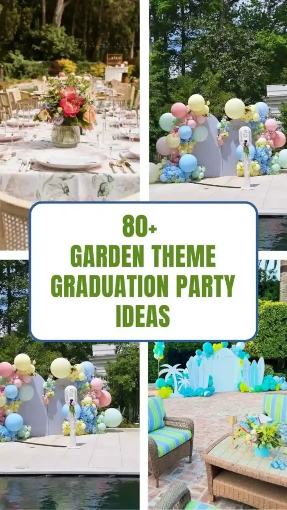Garden Theme Graduation Party