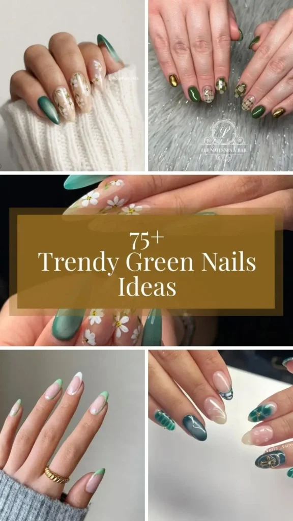 Green Nails Ideas