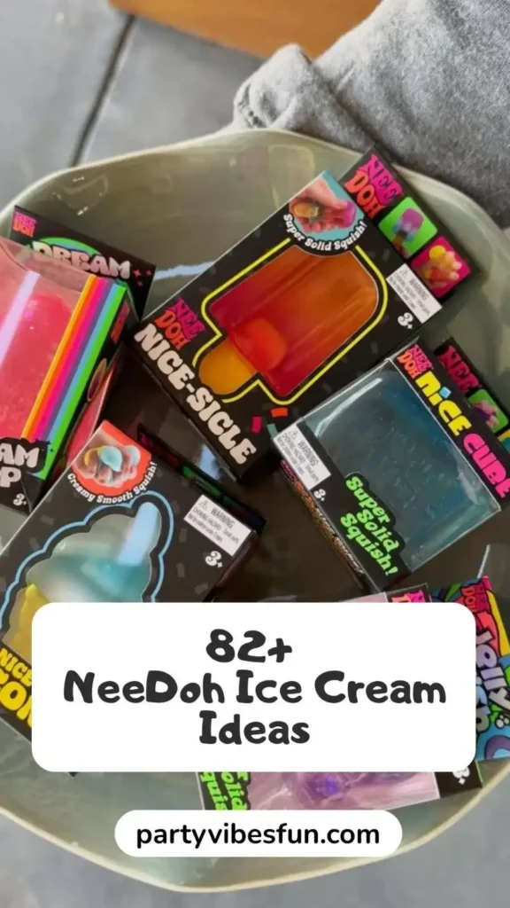 NeeDoh Ice Cream Ideas