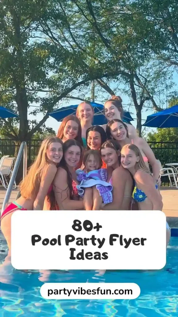 Pool Party Flyer Ideas