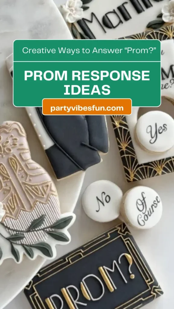 Prom Response Ideas