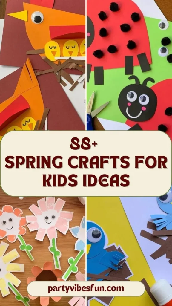 Spring Crafts for Kids Ideas