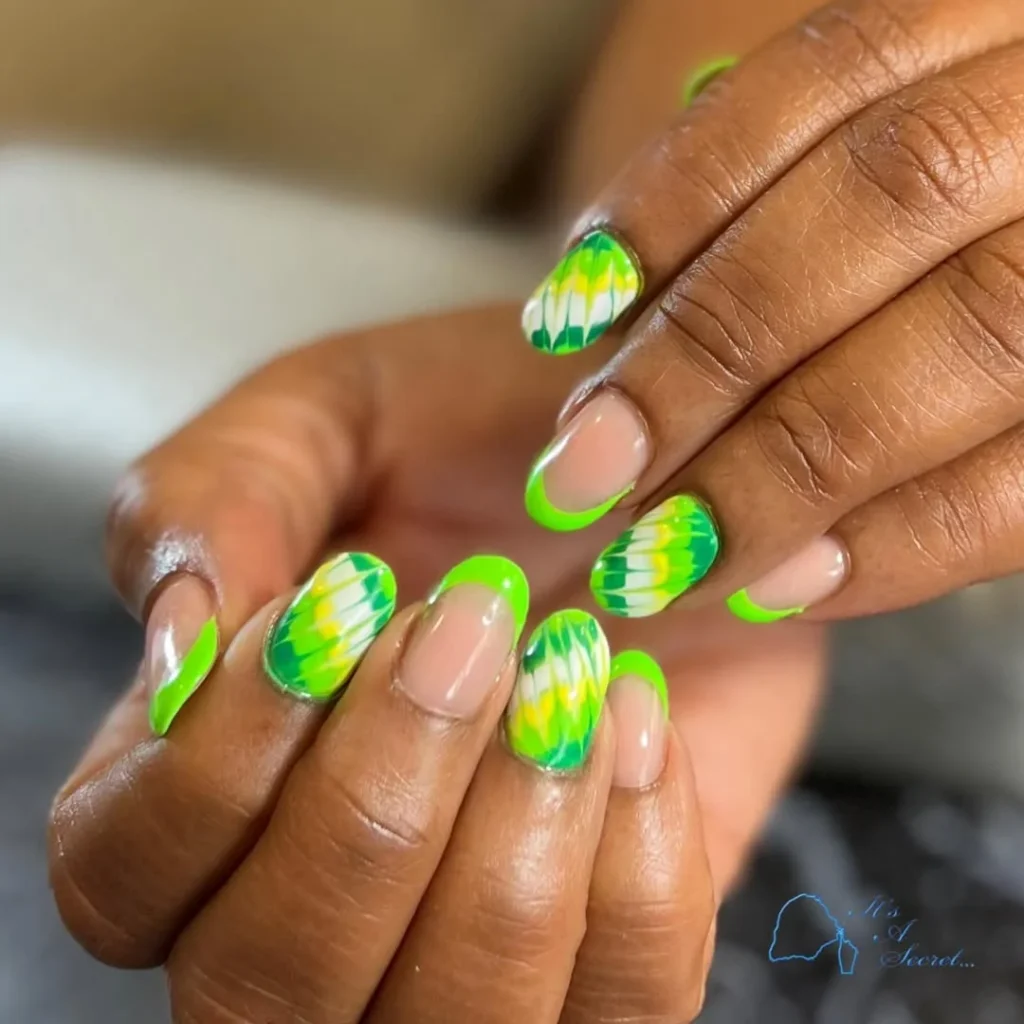 Green Nails Ideas