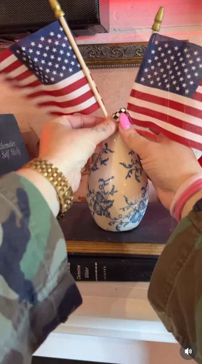 4th of July Mantel Ideas