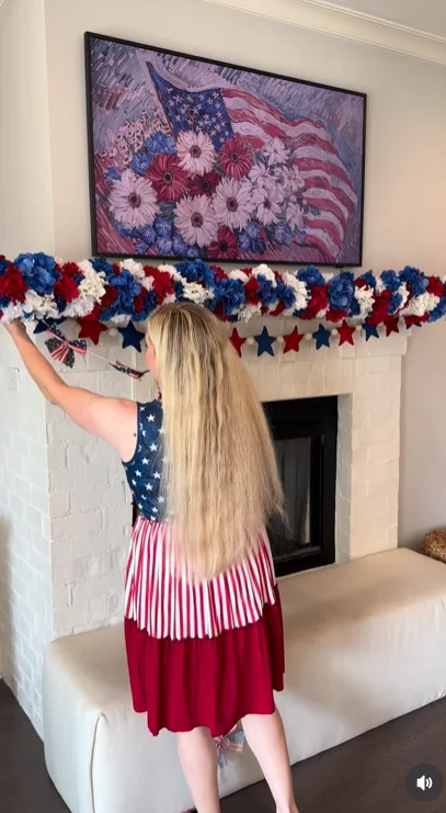4th of July Mantel Ideas