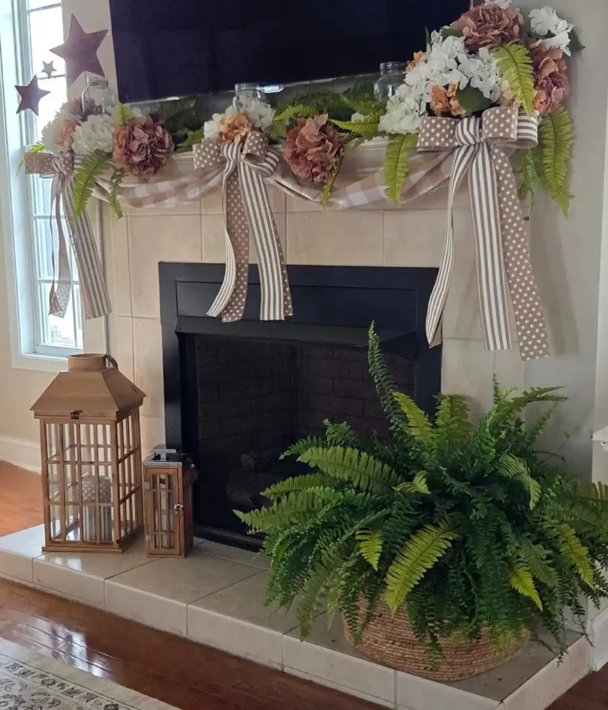 4th of July Mantel Ideas