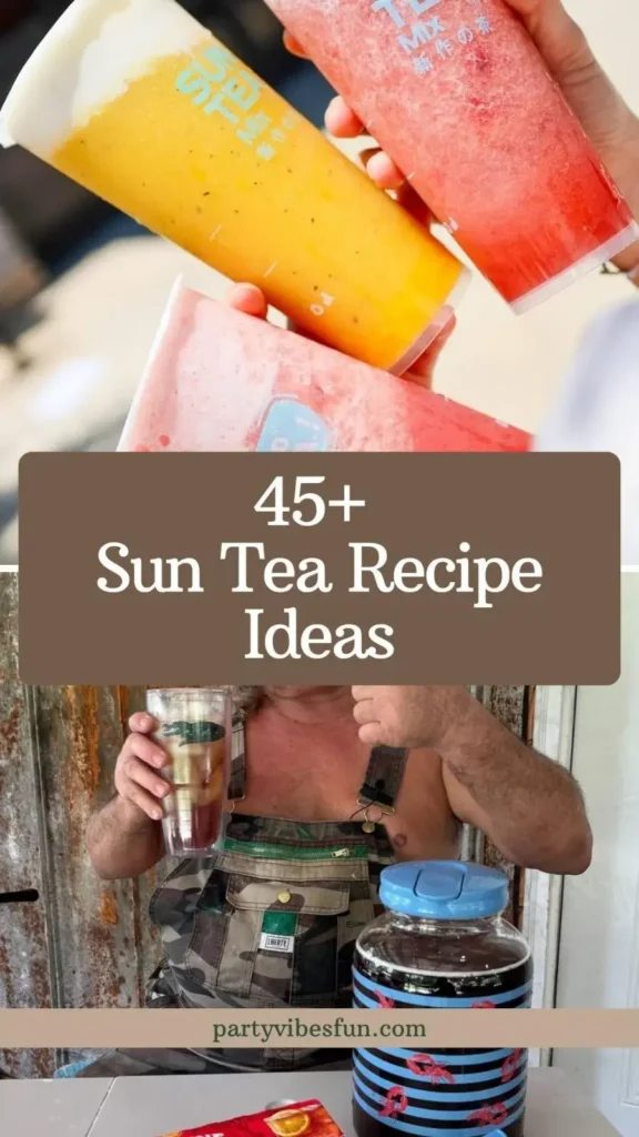 Sun Tea Recipe Ideas