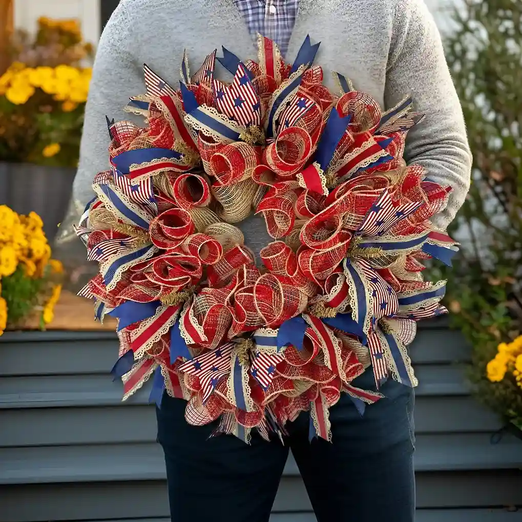 DIY American Flag Decoration Ideas