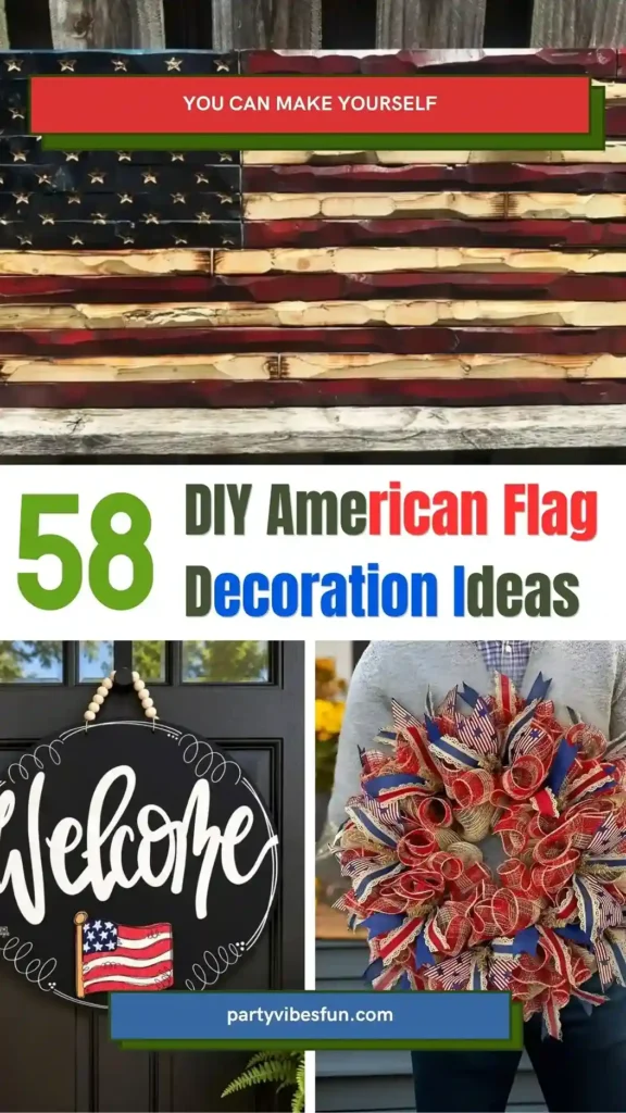 DIY American Flag Decoration Ideas