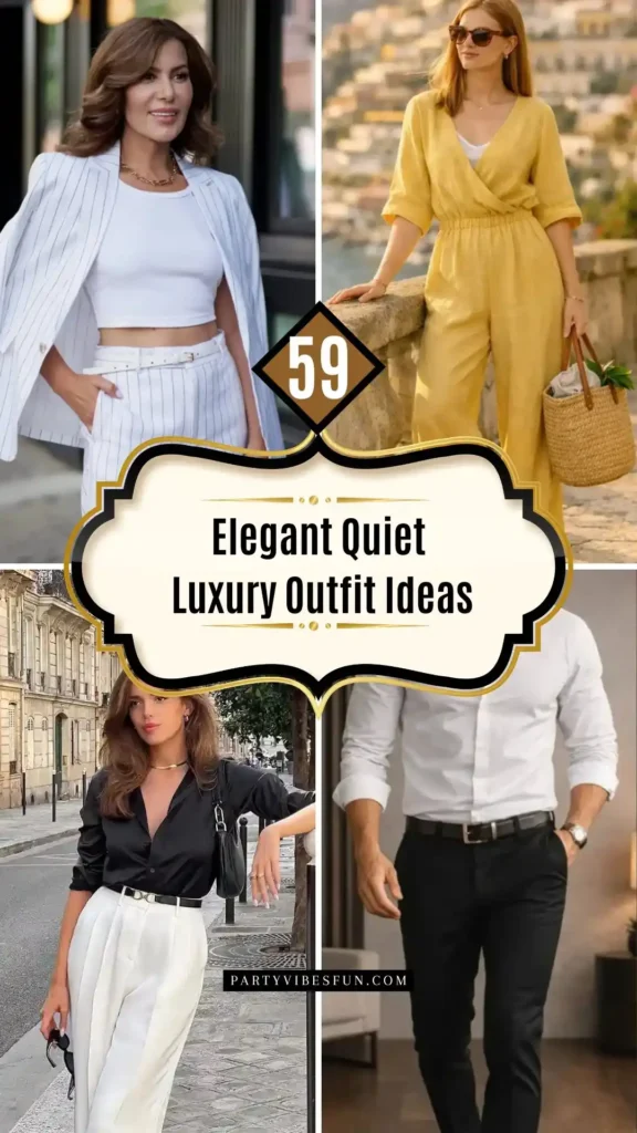 Quiet Luxury Outfit Ideas