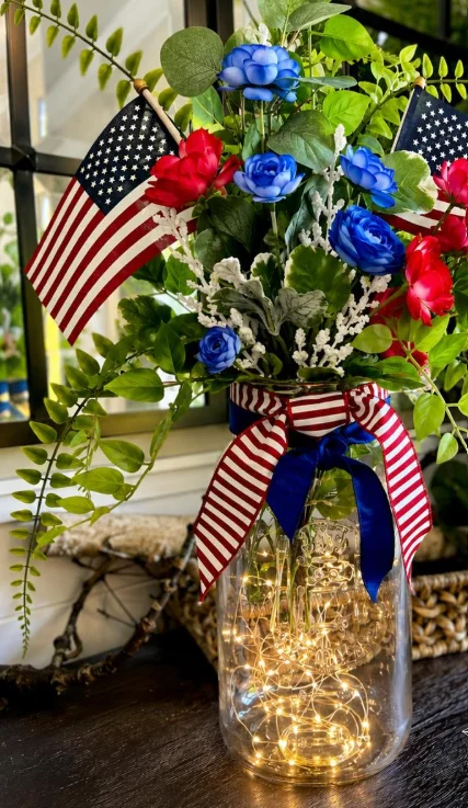DIY American Flag Decoration Ideas