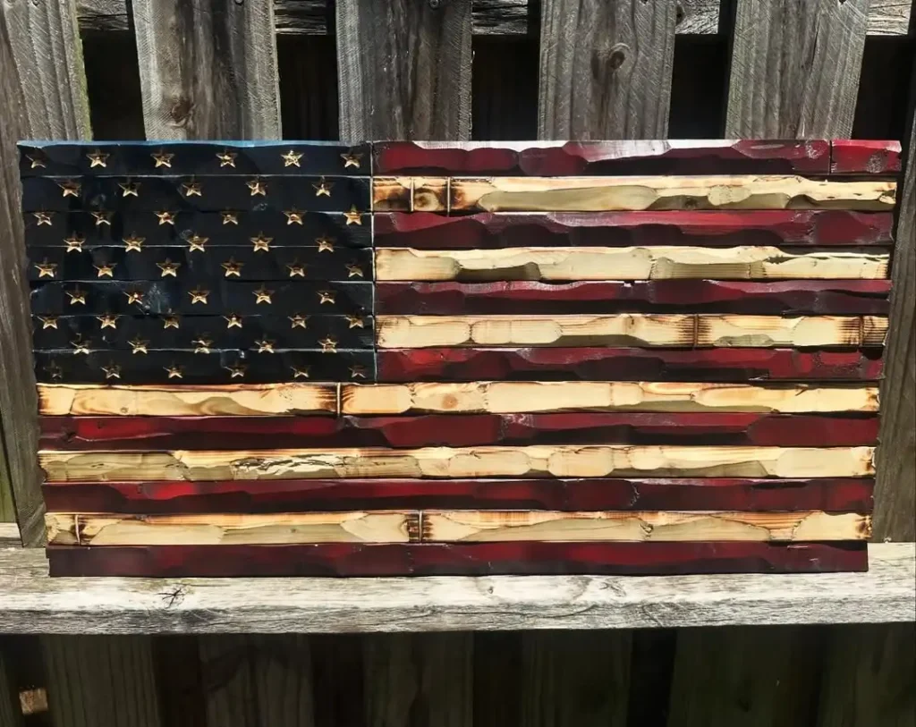 DIY American Flag Decoration Ideas
