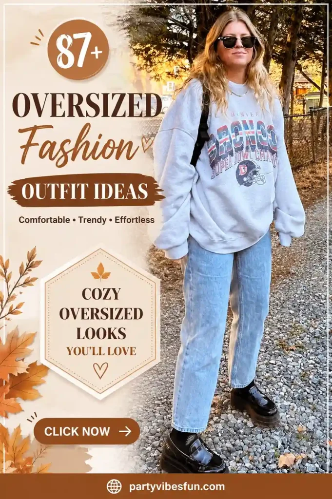 Oversized Fashion Outfit Ideas